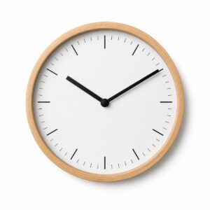 Reloj de pared minimalista