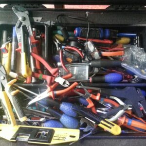 Caja organizadora de herramientas